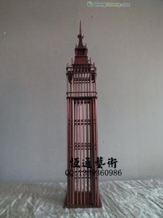 鐵藝之魂 巴黎埃菲爾鐵塔擺件的藝術與定制魅力